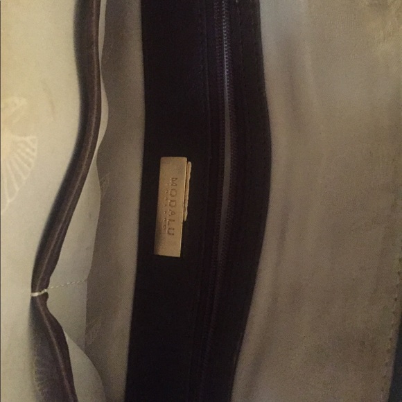 Modalu Classic Pippa Grab Handbag w Round Handles - Picture 11 of 16